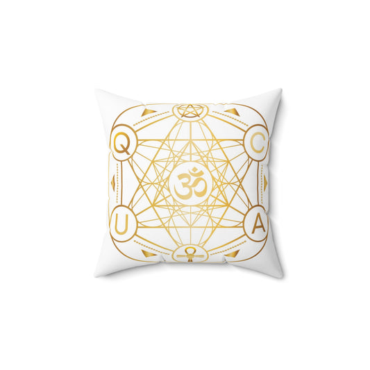 Spun Polyester Square Pillow