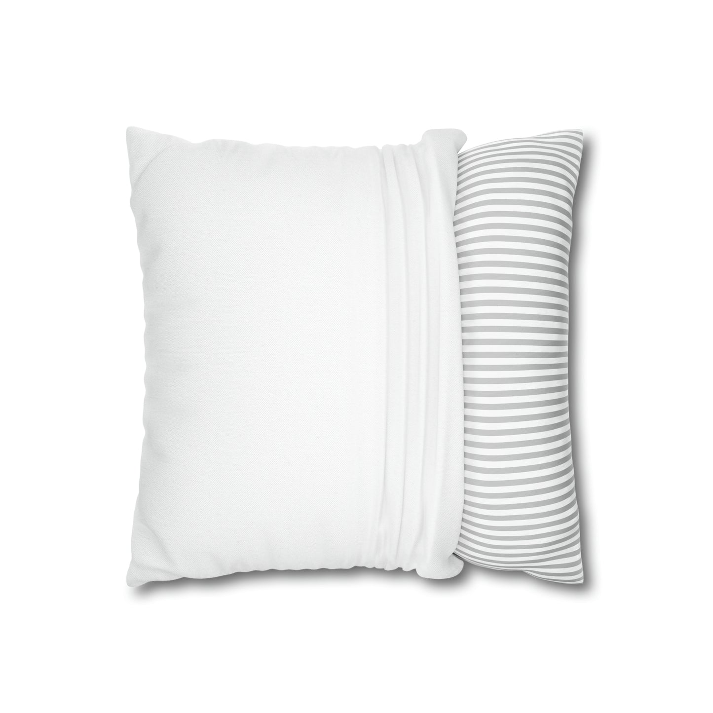 Spun Polyester Square Pillowcase