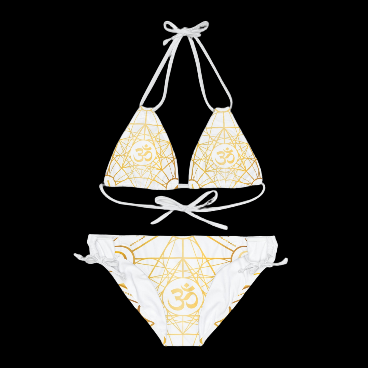 Strappy Bikini Set (AOP)